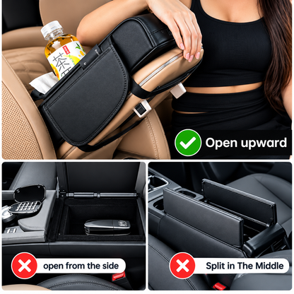 LuxuryDrive™ Premium Car Armrest Organizer